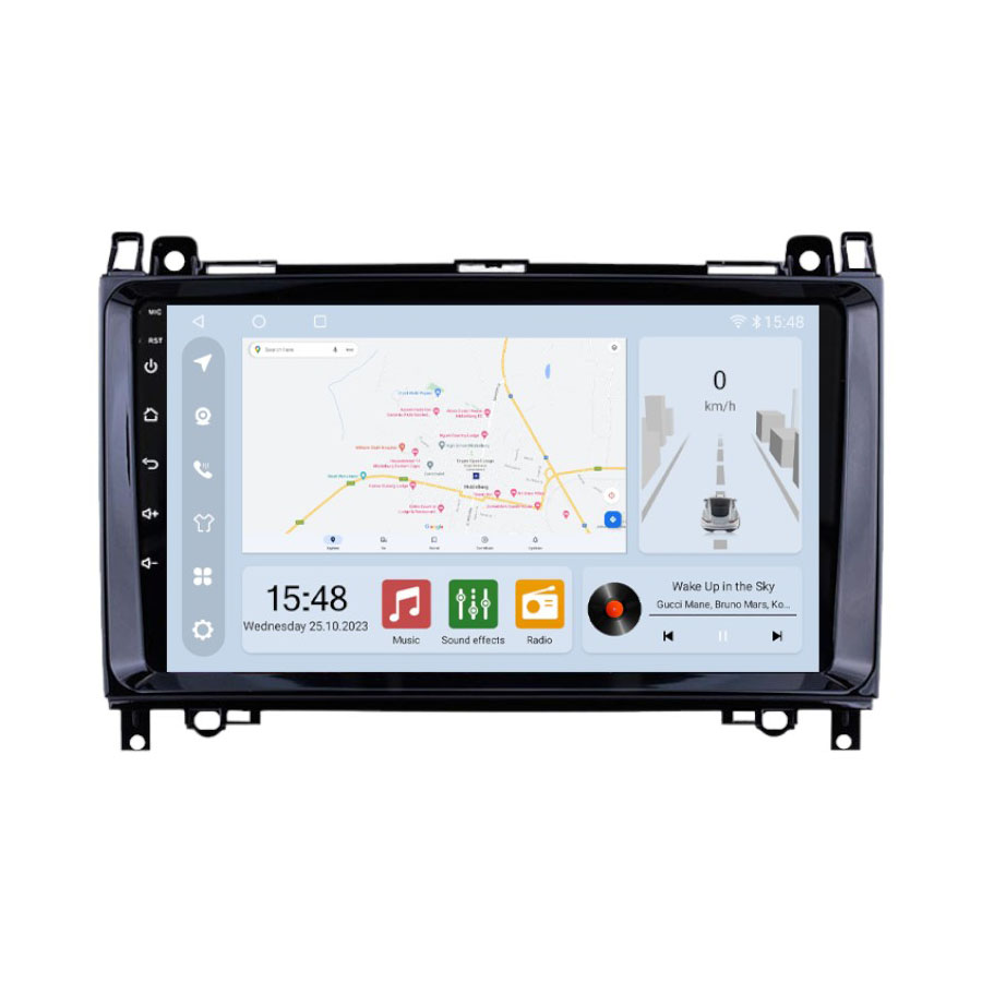 TT Audio 10" replacement radio for MERCEDES A/B/Vito 2010 - 2015 (CLASS D)