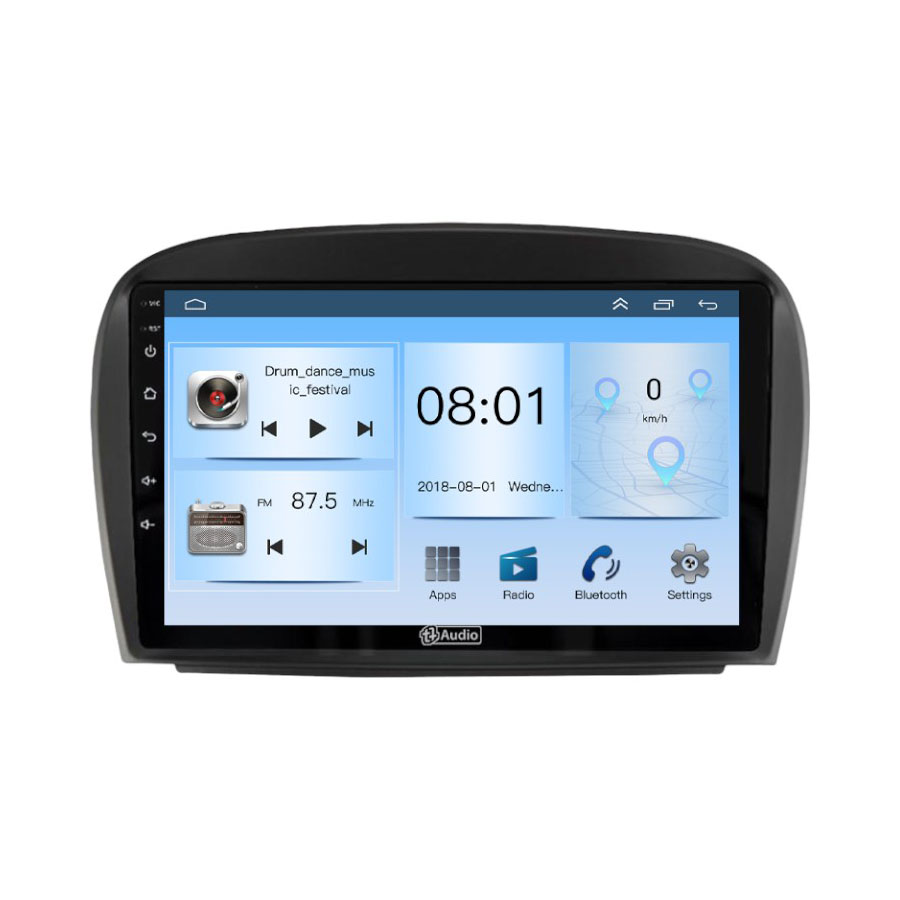 TT Audio 9" replacement radio for MERCEDES SL 2001-2011 (ECO)