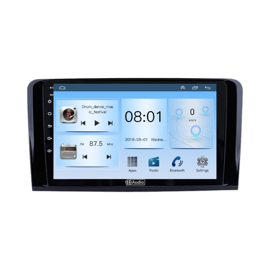 TT Audio 9" replacement radio for MERCEDES ML W164 ML350 2005 - 2012 (ECO)
