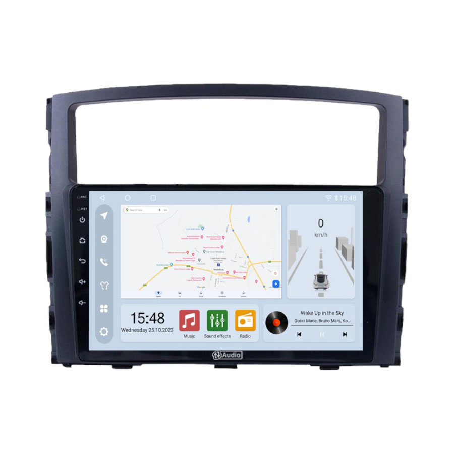 TT Audio 9" replacement radio for MITSUBISHI PAJERO 2007-2016 (CLASS D)