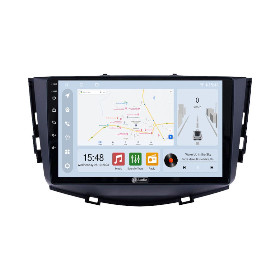 TT Audio 9" replacement radio for MITSUBISHI Outlander 2004 - 2007 (CLASS D)