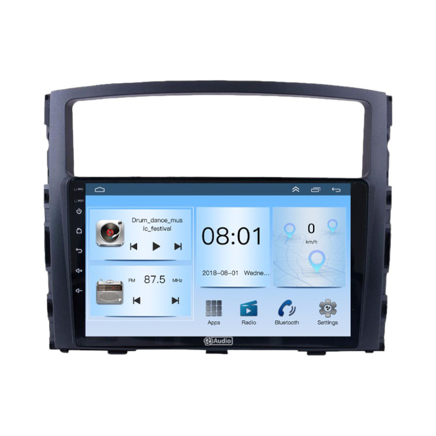 TT Audio 9" Replacement radio for MITSUBISHI PAJERO 2007 - 2017 (ECO)