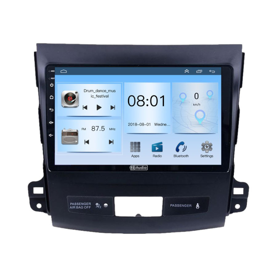 TT Audio 9" replacement radio for MITSUBISHI Outlander 2007- 2014 (ECO)