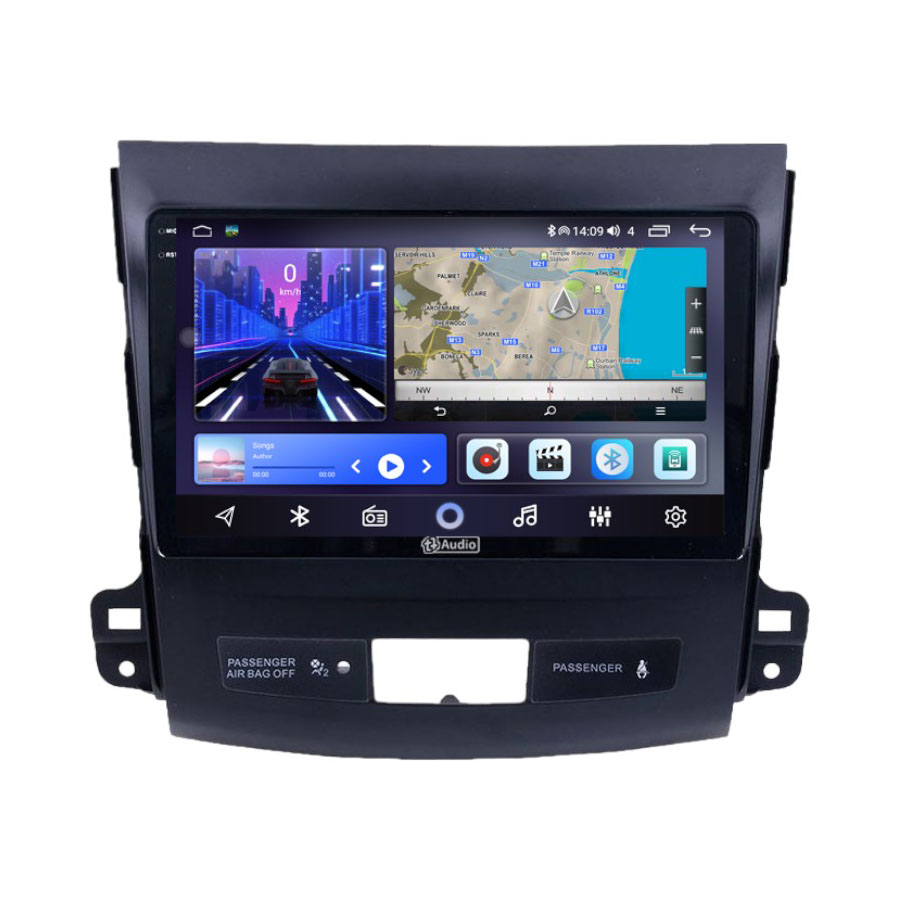 TT Audio 9" replacement radio for MITSUBISHI Outlander 2007- 2014 (2K SCREEN)
