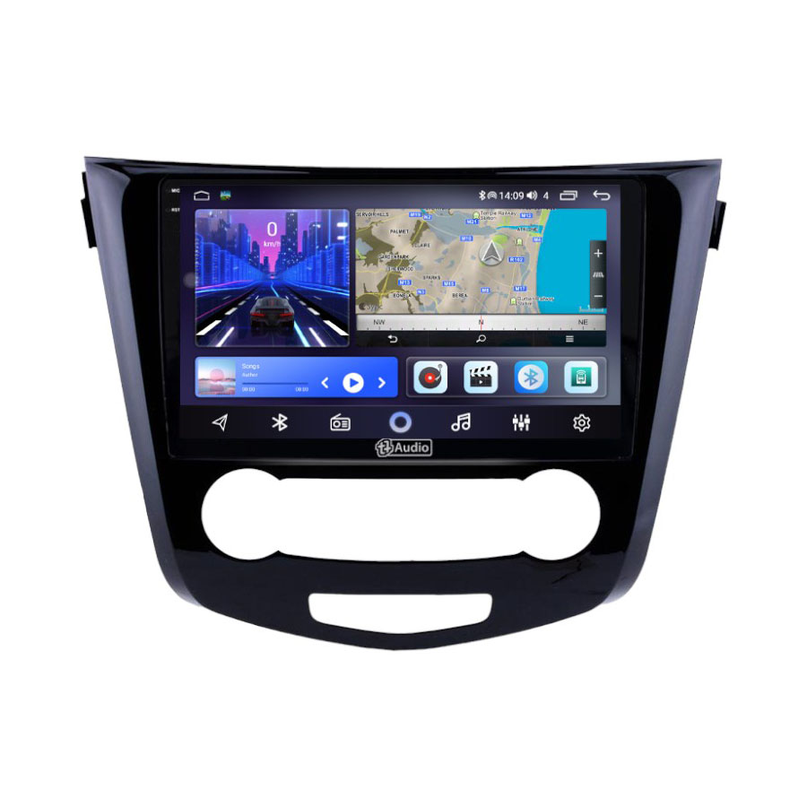TT Audio 9" replacement radio NISSAN QASHQAI (2K SCREEN)