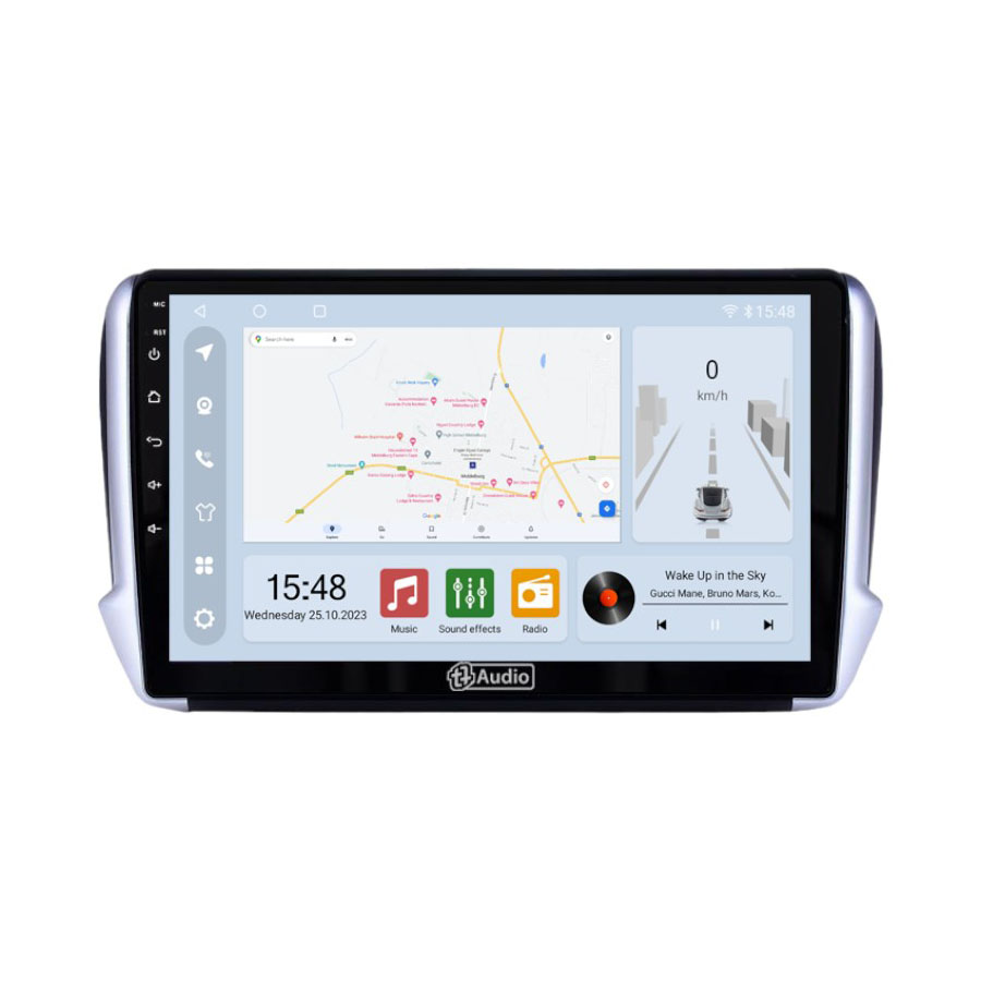 TT Audio 9" replacement radio for PEUGEOT 2008 2014- 2017 (CLASS D)