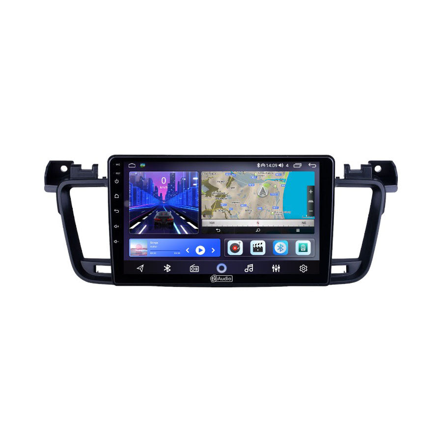 TT Audio 9" replacement radio for PEUGEOT 508 2011-2018 (2K SCREEN)