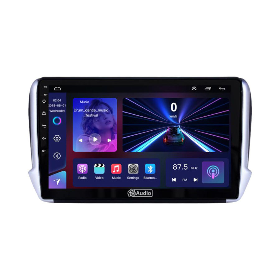 TT Audio 9" replacement radio for PEUGEOT 2008 2014- 2017 (MID SPEC)