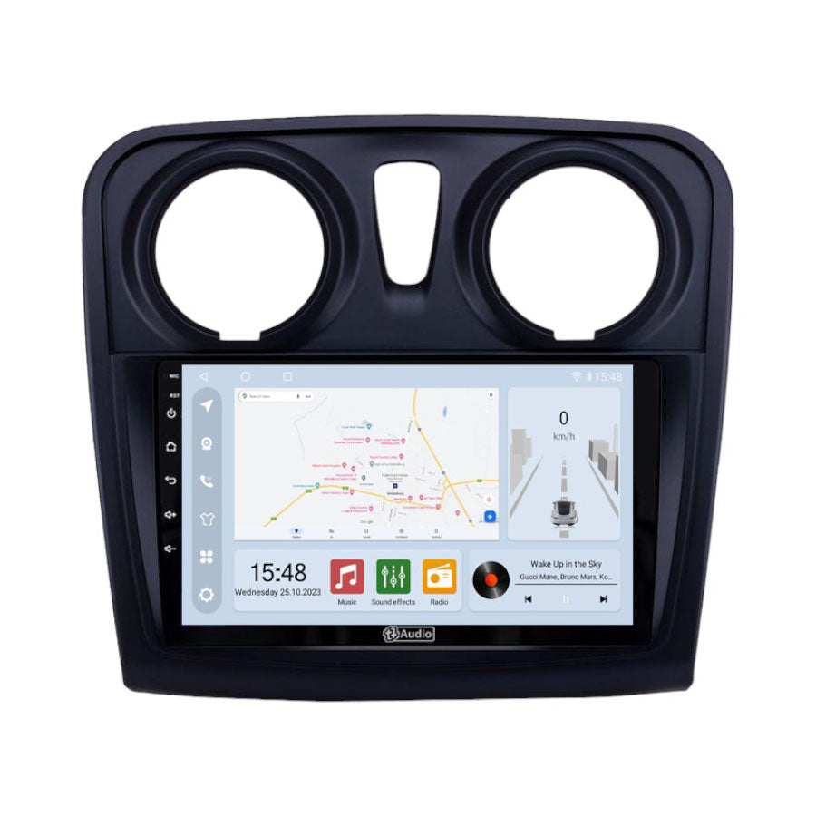 TT Audio 9" replacement radio for RENAULT Sandero 2012-2017 (CLASS D)