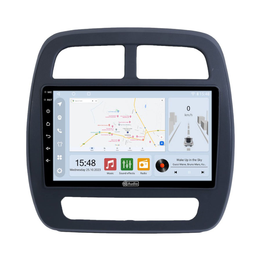 TT Audio 9" replacement radio for RENAULT Kwid 2012-2017 (CLASS D)