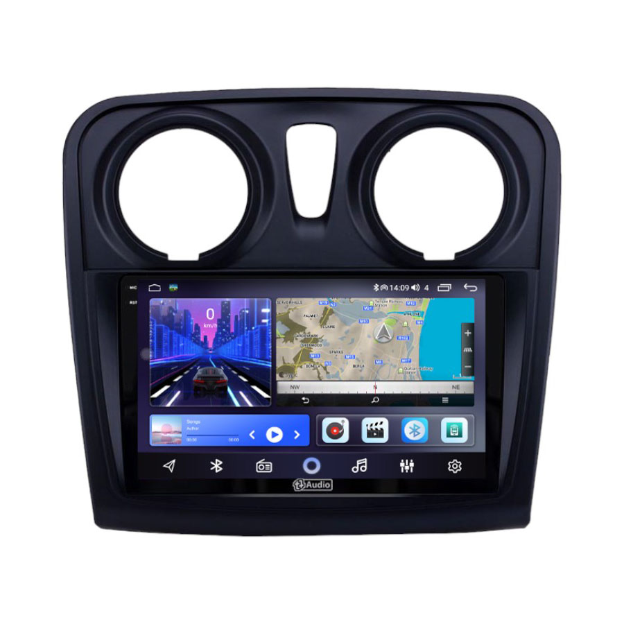 TT Audio 9" replacement radio for RENAULT Sandero 2012-2017 (2K SCREEN)