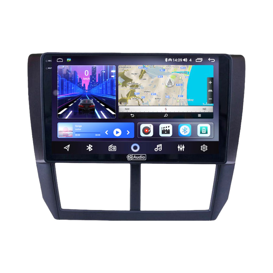 TT Audio 9" replacement radio for SUBARU FORESTER 2008-2012 (2K SCREEN)