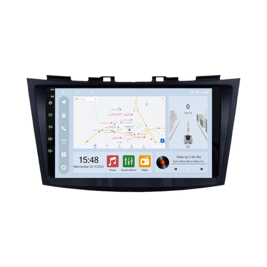 TT Audio 9" replacement radio for SUZUKI SWIFT 2012-2017 (CLASS D)