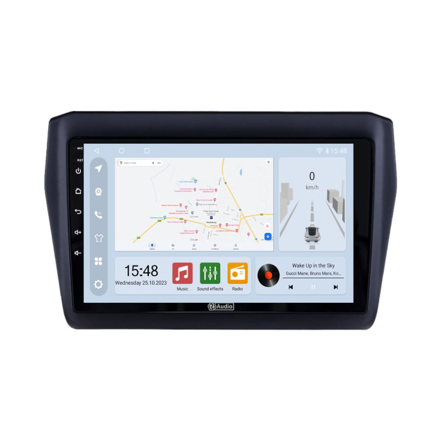 TT Audio 9" replacement radio for SUZUKI Swift 2017-2024 (CLASS D)