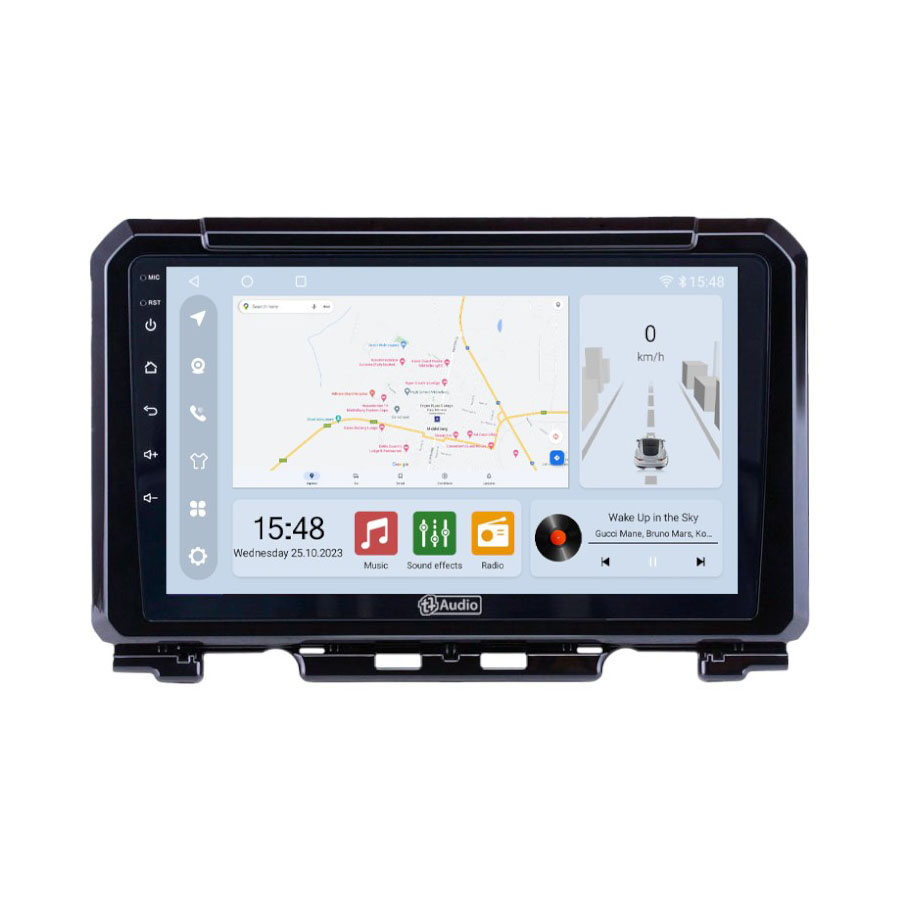 TT Audio 9" replacement radio for SUZUKI JIMNY 2018-2024 (CLASS D)