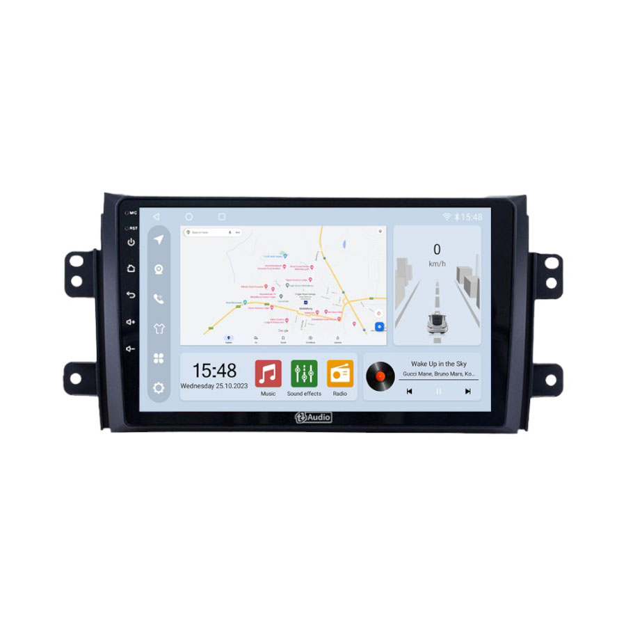 TT Audio 9" replacement radio for SUZUKI SX4 2006-2012 (CLASS D)