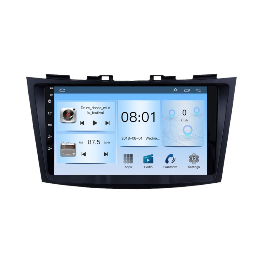 TT Audio 9" replacement radio for SUZUKI SWIFT 2012-2017 (ECO)