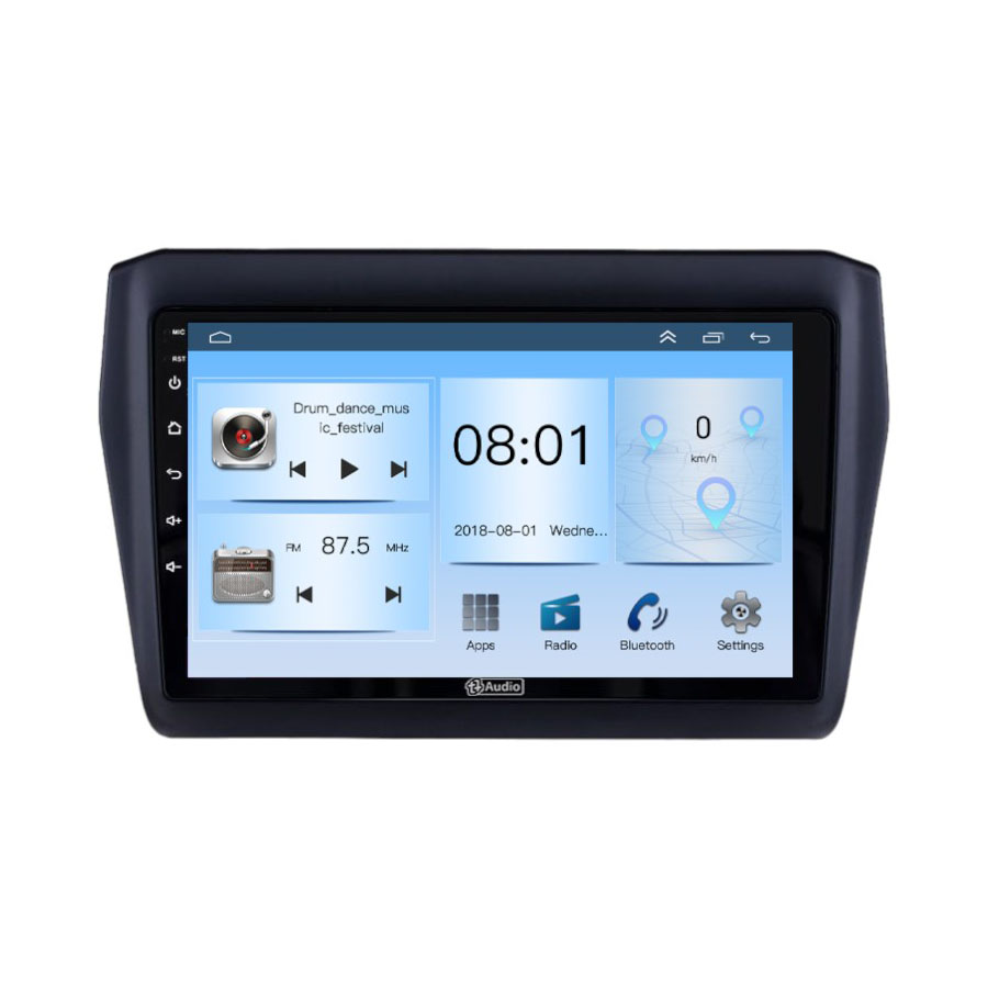 TT Audio 9" replacement radio for SUZUKI Swift 2017-2024 (ECO)