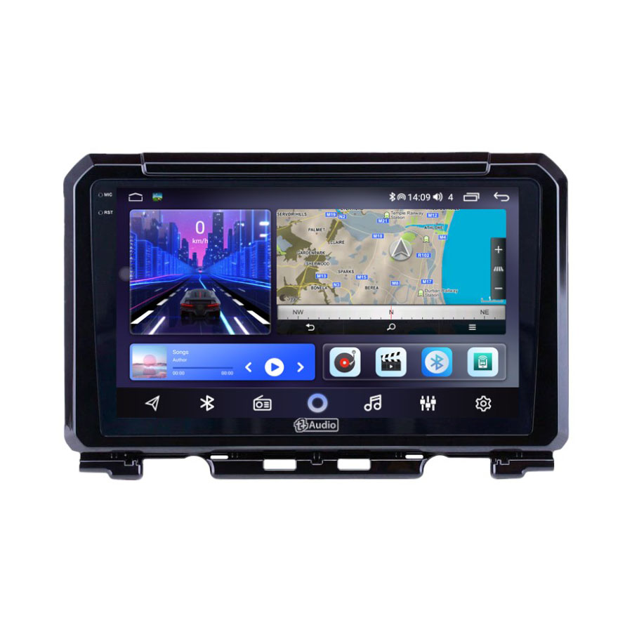 TT Audio 9" replacement radio for SUZUKI JIMNY 2018-2024 (2K SCREEN)