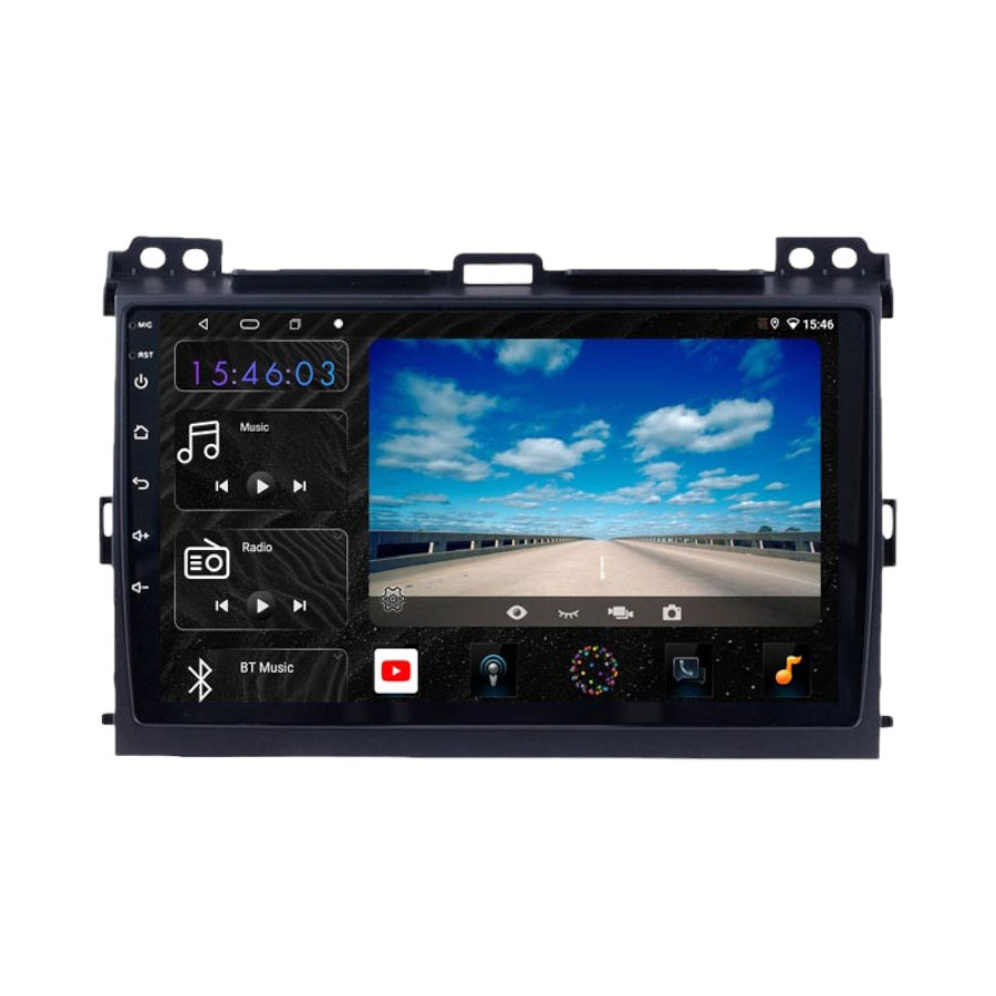 TT Audio 9" replacement radio for TOYOTA PRADO 2007-2010 (4G ULTRA)