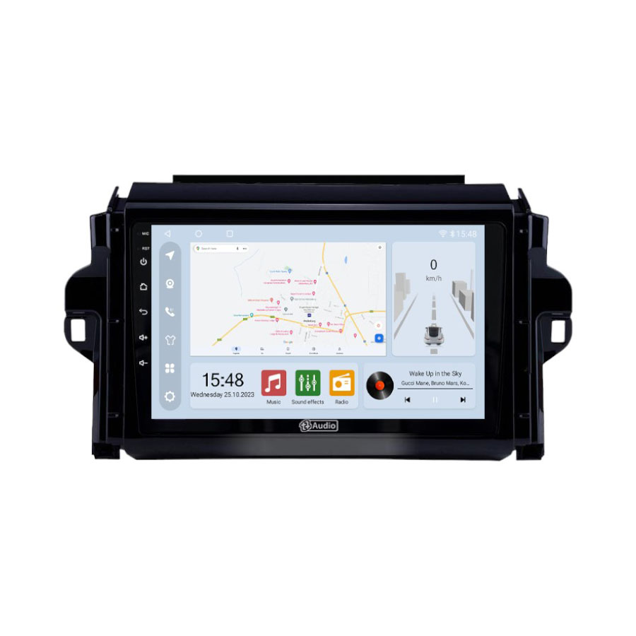TT Audio 9" replacement radio for TOYOTA FORTUNER 2016-2023 (CLASS D)