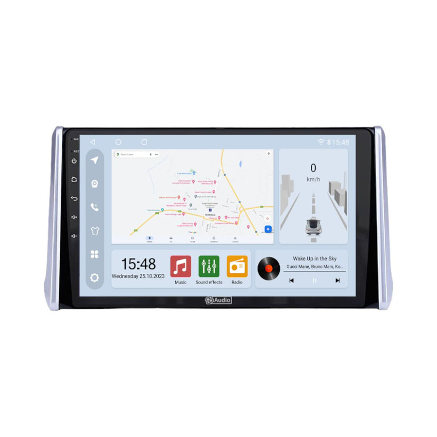 TT Audio 10" replacement radio for TOYOTA RAV4 2019-2024 (CLASS D)
