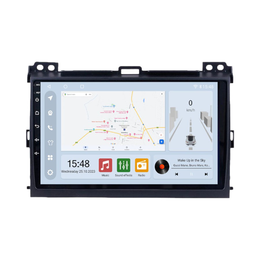 TT Audio 9" replacement radio for TOYOTA PRADO 2007-2010 (CLASS D)