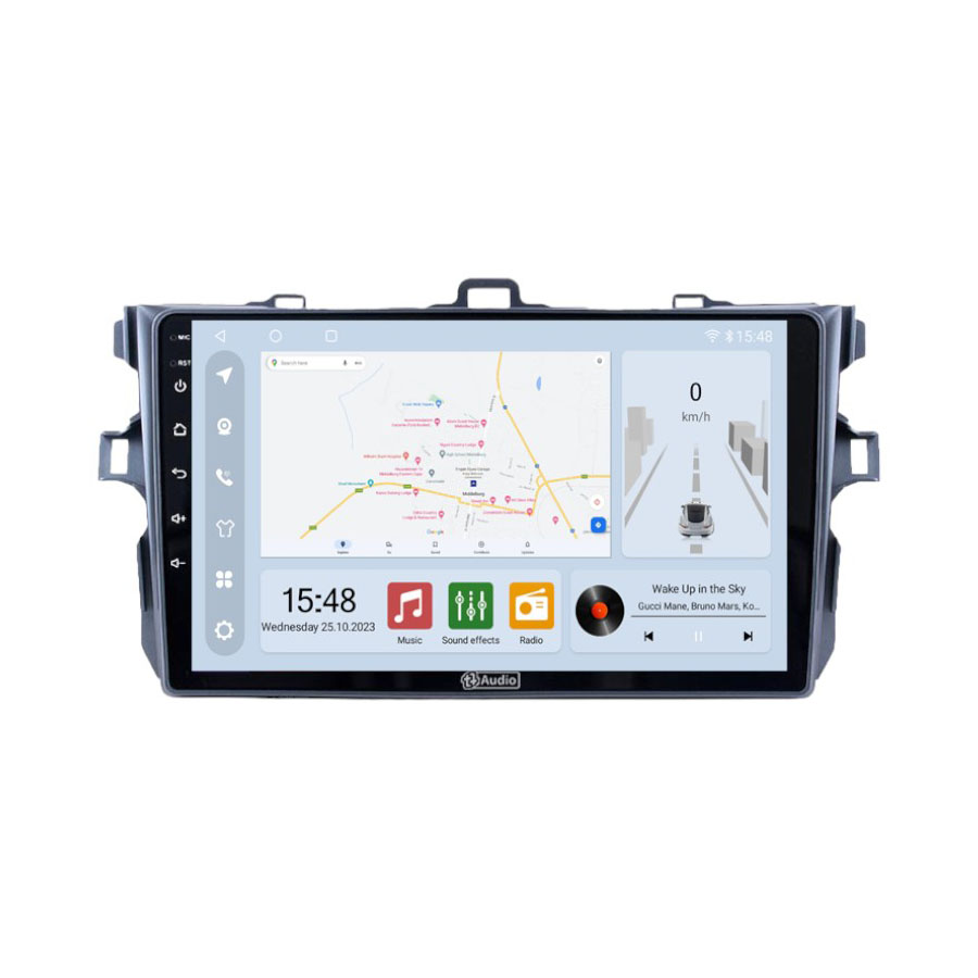 TT Audio 9" replacement radio for TOYOTA COROLLA 2006-2012 (CLASS D)