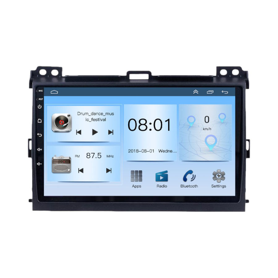 TT Audio 9" replacement radio for TOYOTA PRADO 2007-2010 (ECO)