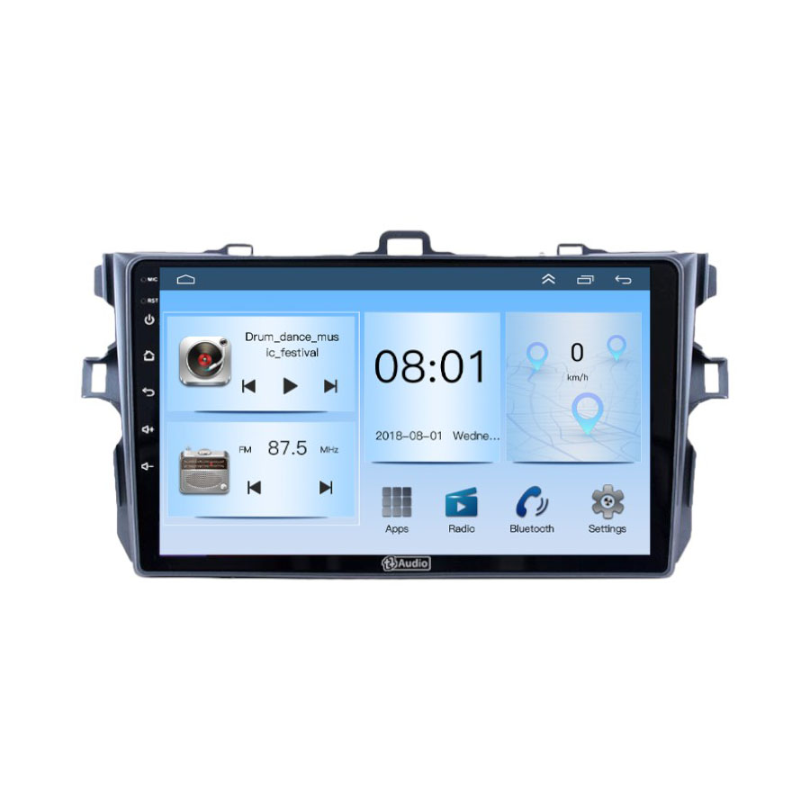 TT Audio 9" replacement radio for TOYOTA COROLLA 2006-2012 (ECO)