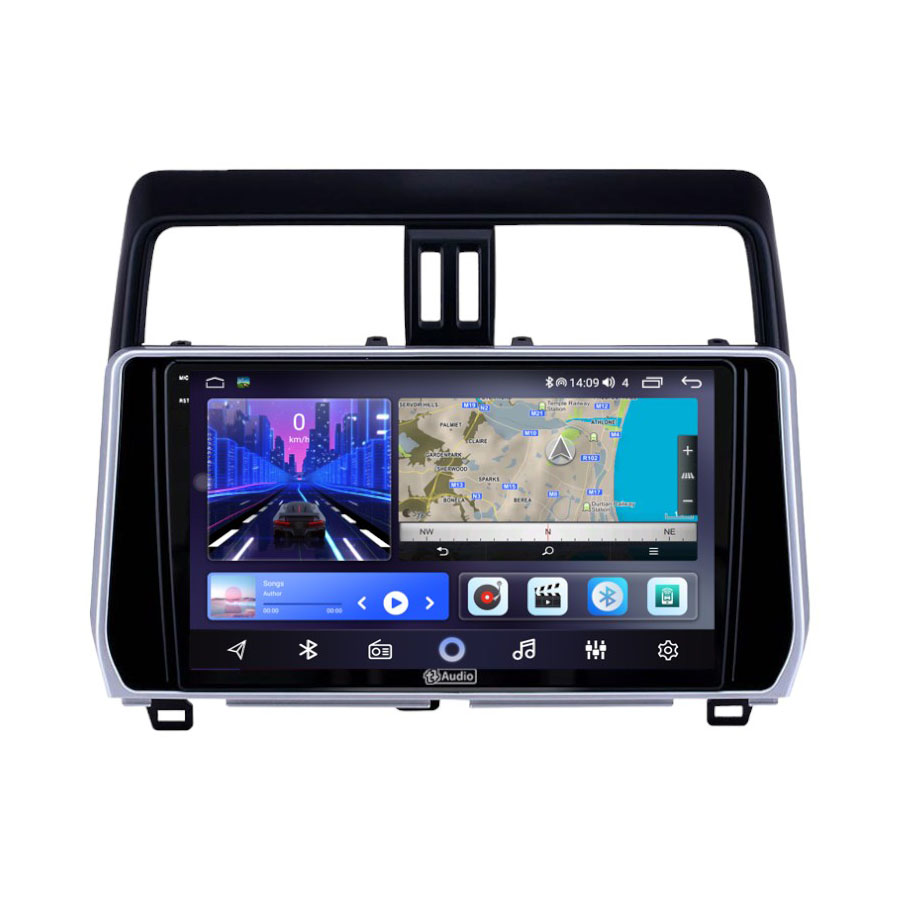TT Audio 10" replacement radio for TOYOTA PRADO 2018-2023 (2K SCREEN)
