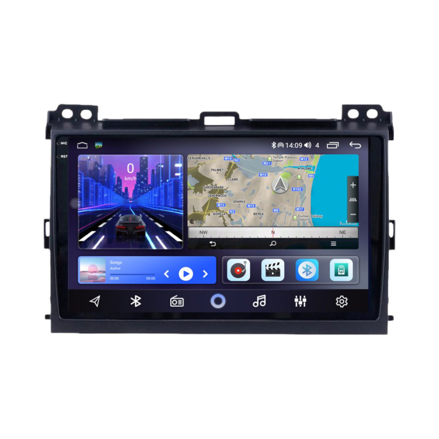 TT Audio 9" replacement radio for TOYOTA PRADO 2007-2010 (2K SCREEN)