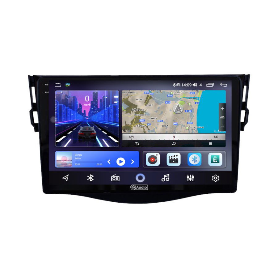 TT Audio 9" replacement radio for TOYOTA RAV4 2007-2013 (2K SCREEN)