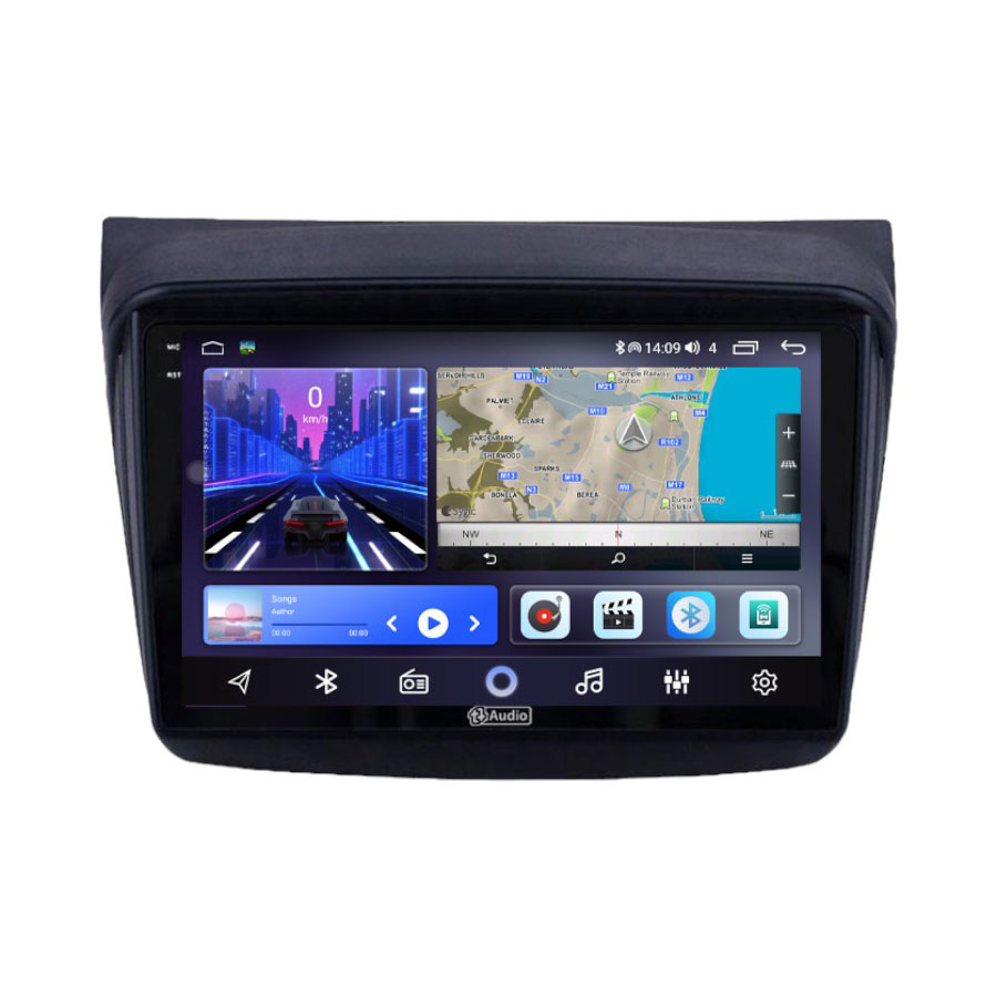 TT Audio 9" replacement radio for MITSUBISHI TRITON/PAJERO 2010-2017 (2K SCREEN)