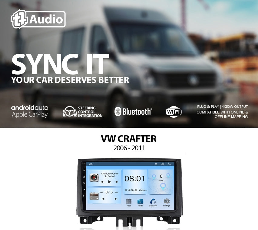 TT Audio Replacement Radio For VW POLO 2006-2011 (ECO)