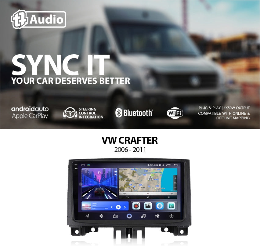 TT Audio Replacement Radio For VW POLO 2006-2011 (2K SCREEN)