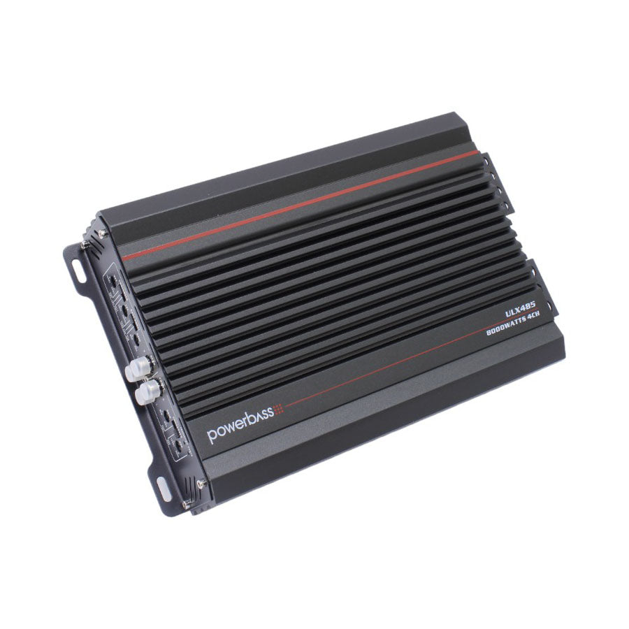 Powerbass ULX485 8000w 4 Channel Amplifier - Car Audio For Sale Online & Instore at Evolution Wheel And Tyre