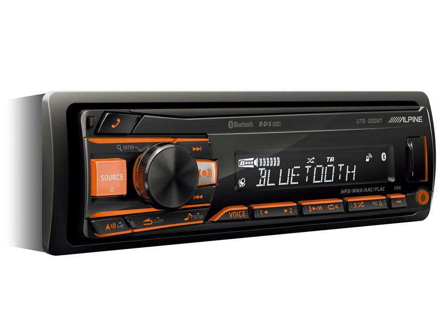 Alpine UTE-200BT Media Player with Bluetooth