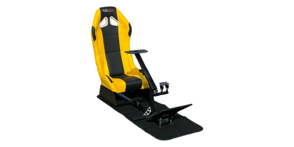 BlackSpider BSVR002 Racing Simulator Seat Yellow Black