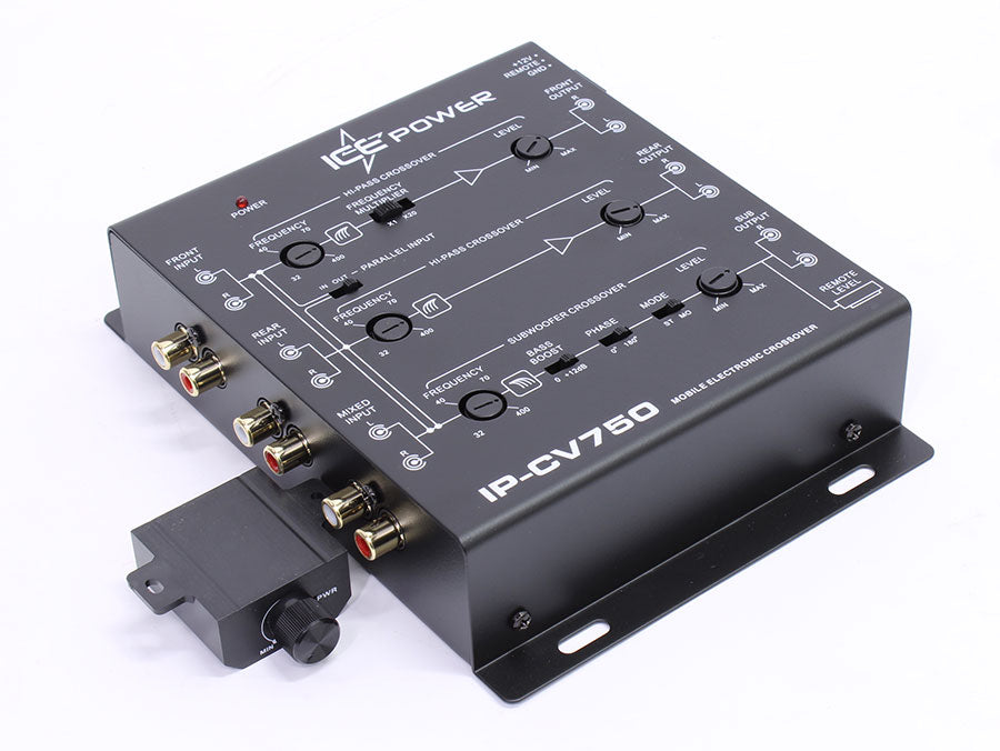 Ice Power IP-CV750 3-way Crossover - Car Audio For Sale Online & Instore at Evolution Wheel And Tyre