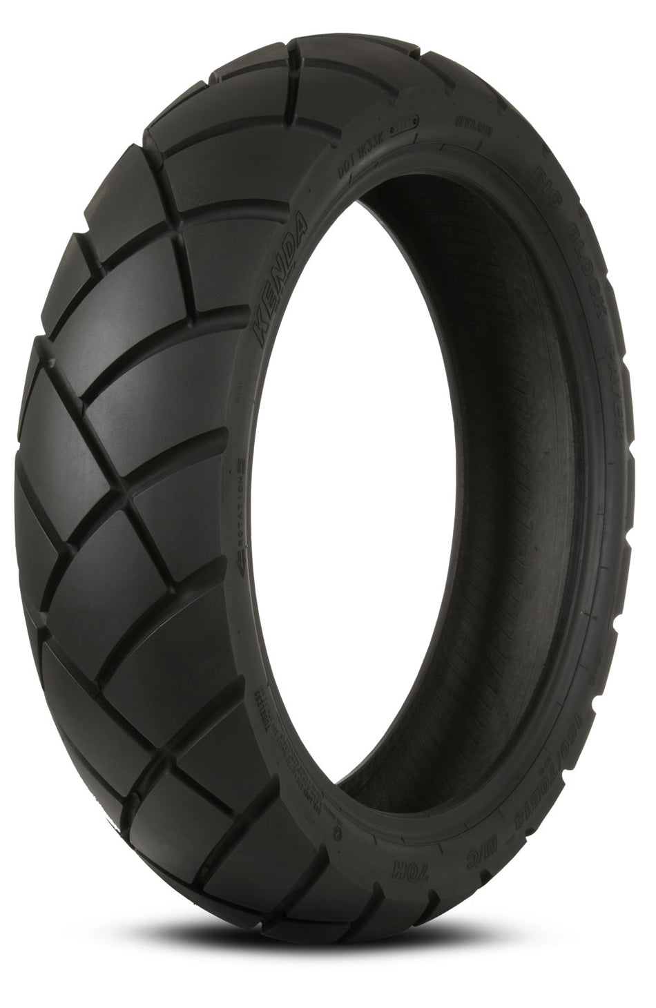 90/90B21 Kenda K678 TL Big Block Paver Adventure Bike Tyre