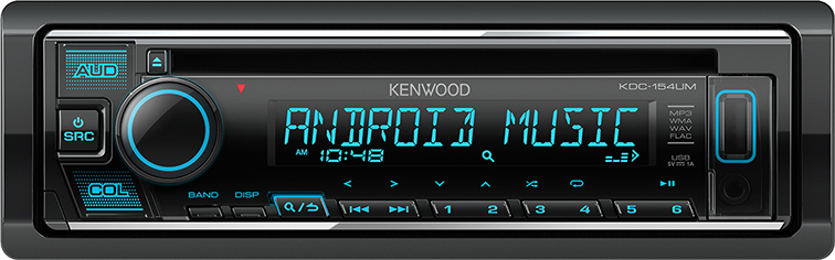 Kenwood KDC-154UM USB-CD single din receiver