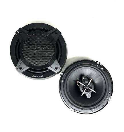 Powerbass PB653 6.5" 90w Rms Full Range Speakers Car Audio