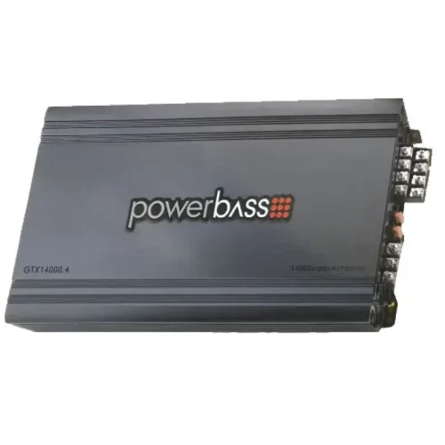 Powerbass GTX14000.4 14000w 4channel Amplifier - Car Audio