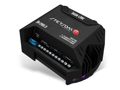 Stetsom Iron Line Micro Amplifier 100x2ch|200x1ch - Car Audio For Sale Online & Instore at Evolution Wheel And Tyre