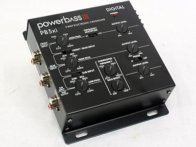 Powerbass 3way Electronic Crossover - Car Audio For Sale Online & Instore at Evolution Wheel And Tyre