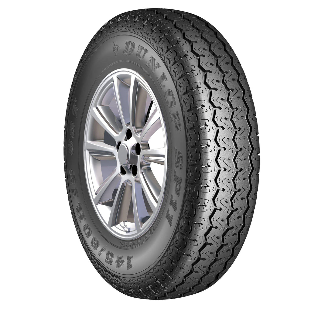145/80R10 Dunlop Sp11 69T Trailer Tyre for sale online at Evolution Wheel and Tyre.