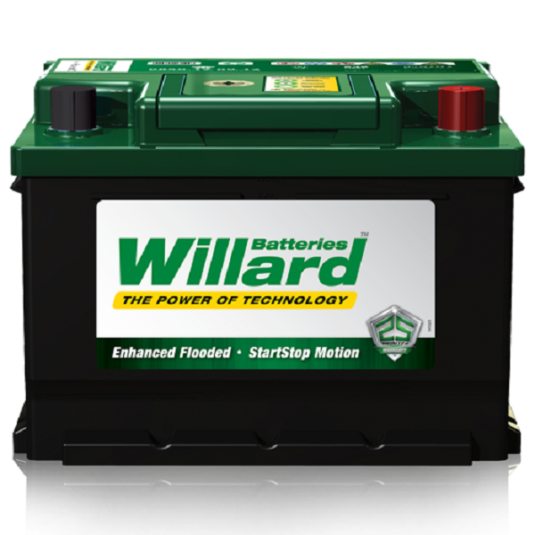 619/618 Willard Battery (Old Battery trade-in or R305 scrap charge applies) for sale online at Evolution Wheel and Tyre.