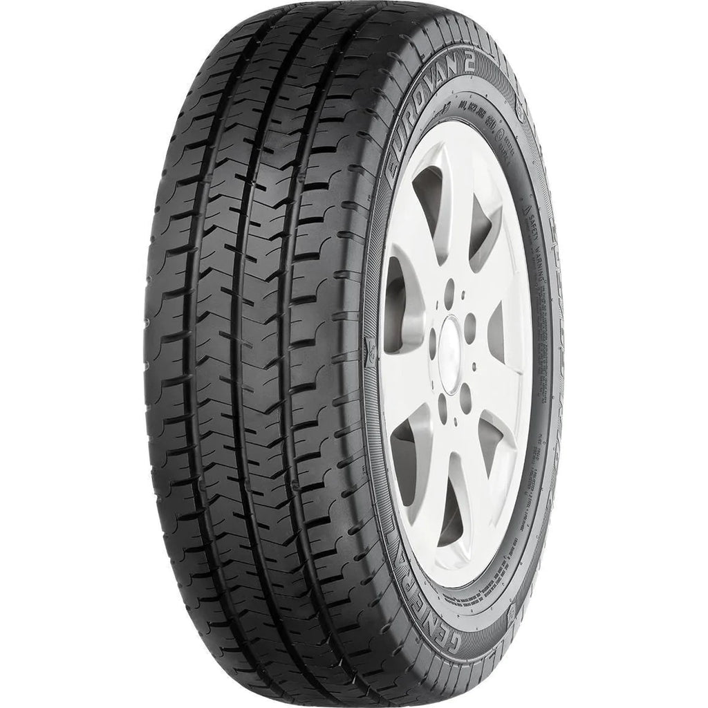 195/75R16C General EuroVan2 107/105R 8PR Tyre for sale online at Evolution Wheel and Tyre.