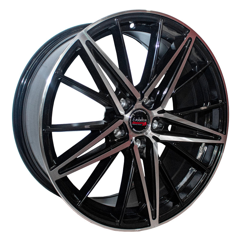 18x8J SILVERSTONE 5/112 ET35 CB66.1 GM for sale online at Evolution Wheel and Tyre.